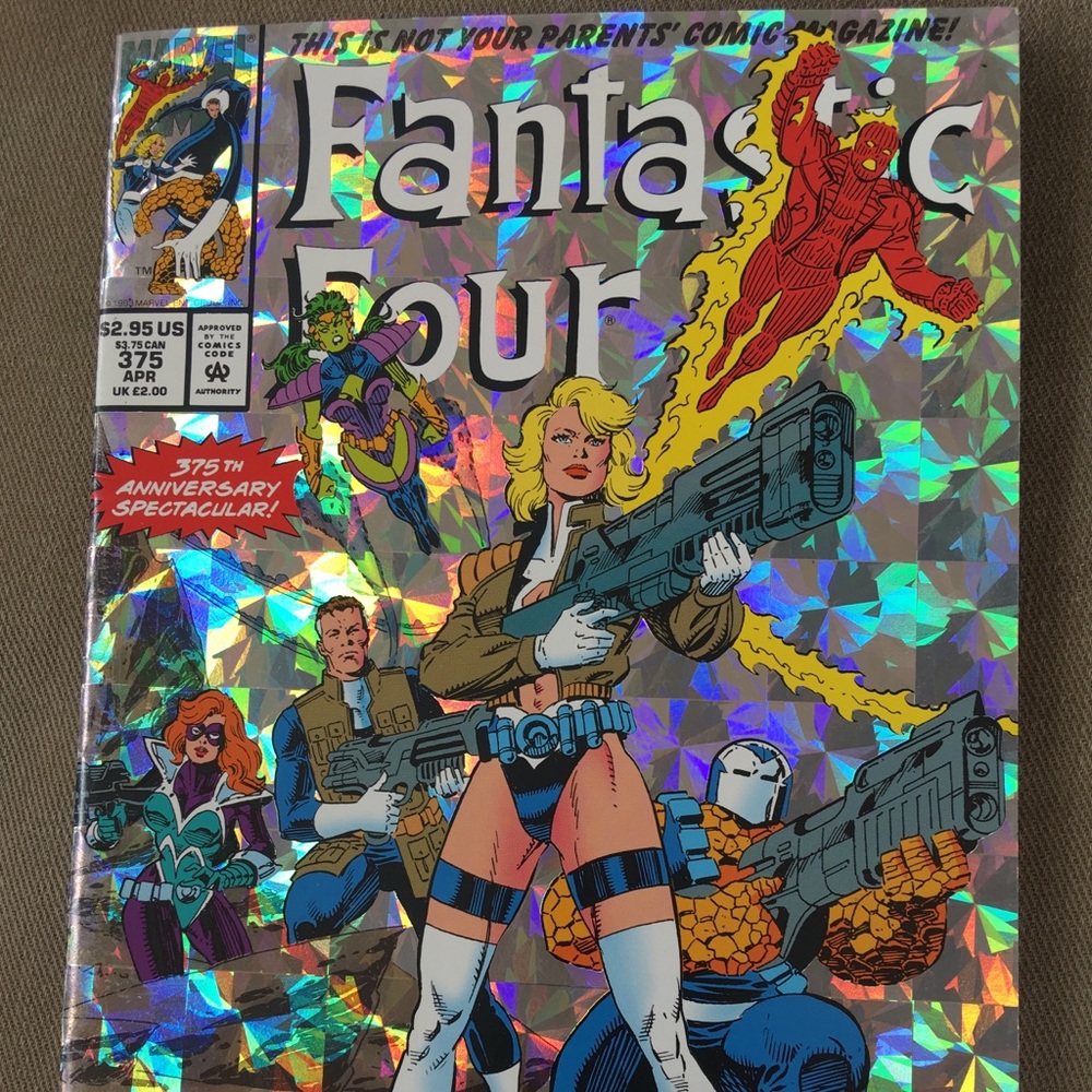 Fantastic four #375 1992 marvel comics